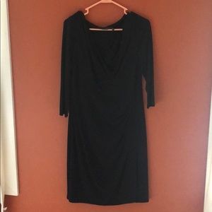 Black cocktail dress